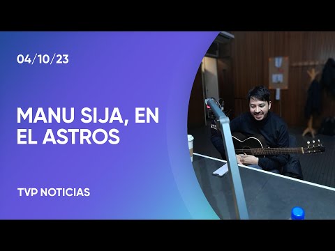 Manu Sija presenta “Ecléctica” en el Astros