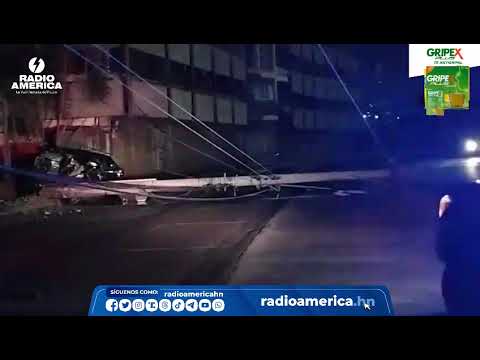 Accidente en Bulevar Suyapa / Radio América