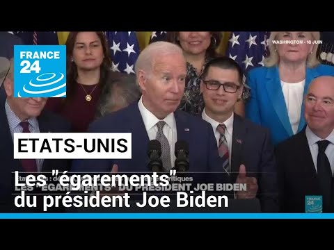 Etats-Unis : les égarements du président Joe Biden posent question • FRANCE 24