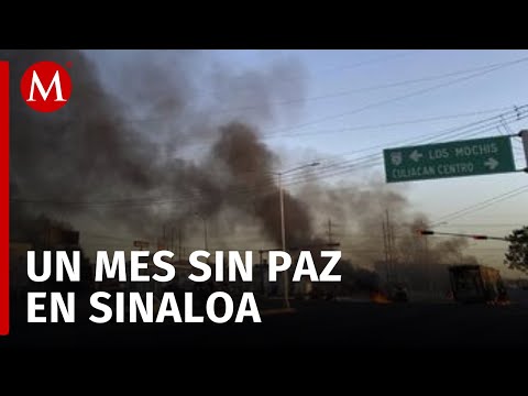 Sinaloa enfrenta un mes de violencia con 155 muertos y 171 desaparecidos