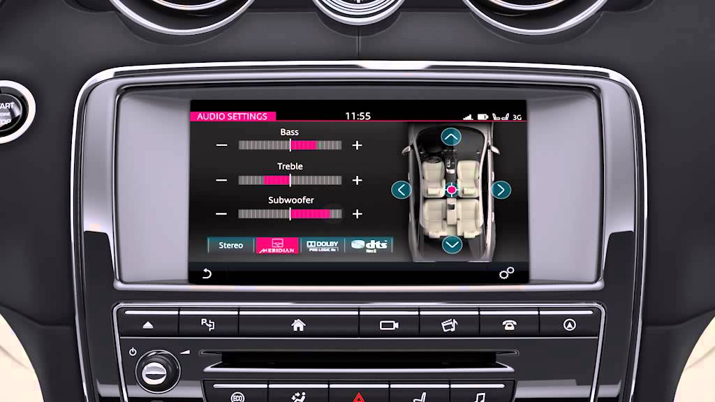 Jaguar XJ | InControl Touch Pro Settings
