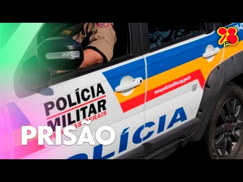 Militares em Araçuaí efetuam prisão de indivíduo que portava uma arma de fogo