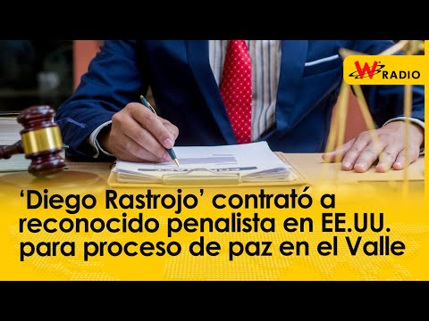 ‘Diego Rastrojo’ contrató a reconocido penalista en EE.UU. para proceso de paz en el Valle