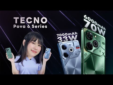 รีวิวTecnoPOVA6ProและPO