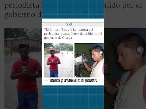 Víctor Ticay, el periodista de Nandaime condenado por cubrir una procesión religiosa en Nicaragua
