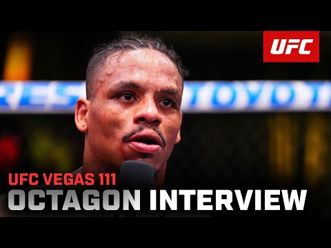 Chris Padilla Octagon Interview | UFC Vegas 111