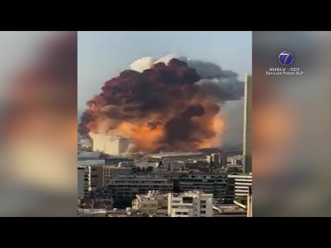 Mega explosión en puerto de Beirut, Líbano, ¿Qué pasó