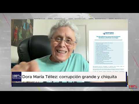 Dora María Téllez: corrupción grande y chiquita