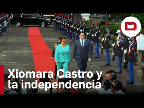 Xiomara Castro encabeza las fiestas por la independencia de Honduras