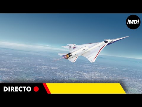 LIVE:  NASA's X-59 SUPERSONIC Airplane Rollout