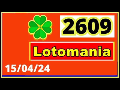 Lotomania 2609 - Resultado da Lotomania Concurso 2609
