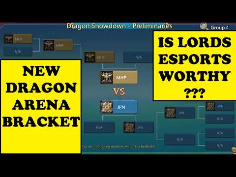 Lords Mobile - MORE DETAILS ON THE NEW DRAGON ARENA SHOWDOWN -  Is LM becoming an E-sport?