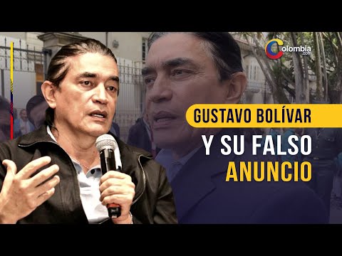 Gustavo Bolívar metió la pata y publicó falso anuncio del Gobierno