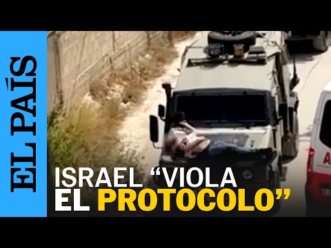 GUERRA | Militares israelíes atan a un palestino herido a un coche para usarlo como escudo humano