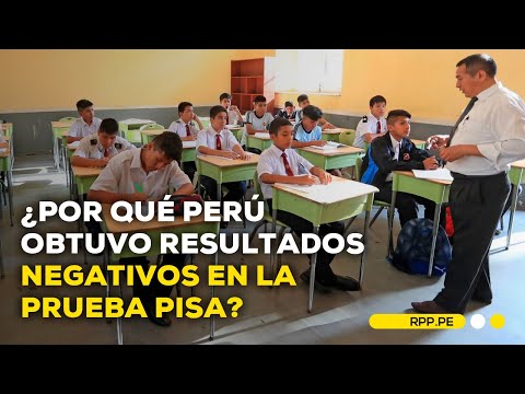 Prueba PISA: ¿por qué Perú obtuvo resultados negativos en pensamiento creativo?
