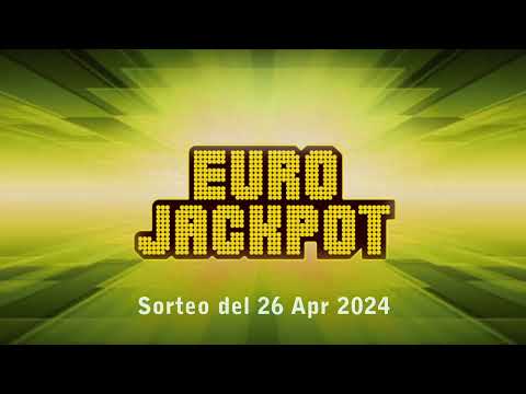 Resultado sorteo del 26 de abril del 2024 de la EuroJackpot, números ganadores