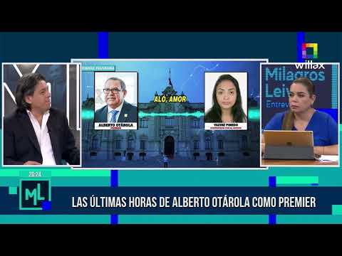 Milagros Leiva Entrevista - MAR 04 - MÁLAGA: ES INSOSTENIBLE LA PERMANENCIA DE ALBERTO OTÁROLA