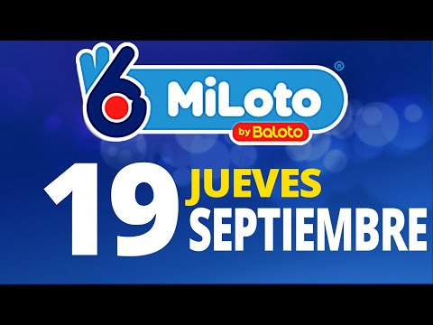 Resultado del MiLoto del Jueves 19 de Septiembre de 2024  Ganador