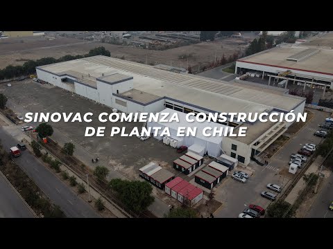 Sinovac comienza construcción de planta en Chile: es la primera en Latinoamérica