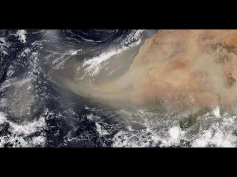 Polvo del desierto del Sahara será visible en la región central