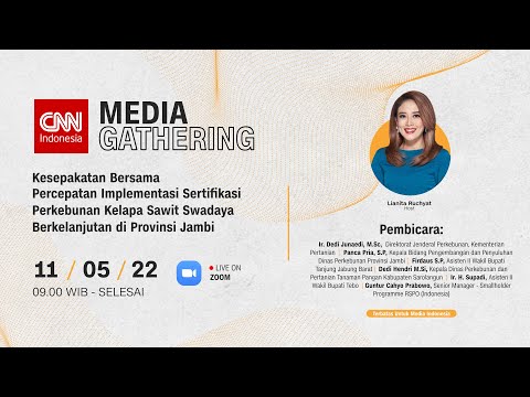 🔴Kesepakatan Bersama : Sertifikasi Pekebun Sawit Swadaya di Jambi