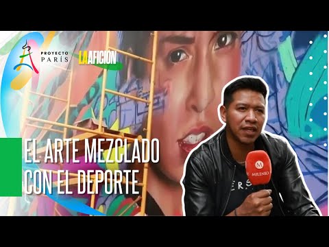 Daniel Martínez 'Persak': Mural en honor a los clavadistas | La otra visión del deporte