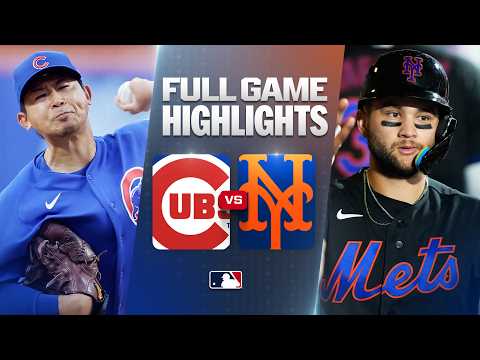 CUBS vs METS Full 경기 하이라이트 (6/24/26) | MLB 하이라이트