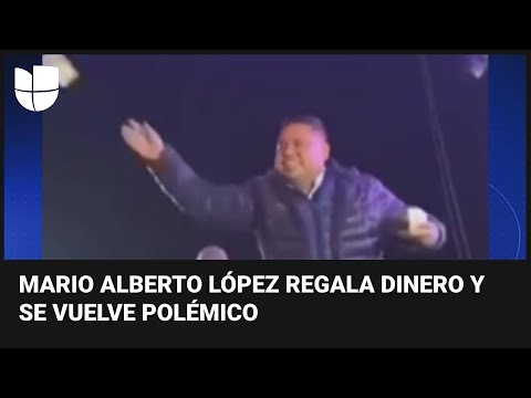 Polémico alcalde regala dinero por su cumpleaños y organiza una fiesta de tres días para celebrar