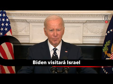 El presidente Joe Biden viajará a Israel como visita de “solidaridad” | El Espectador