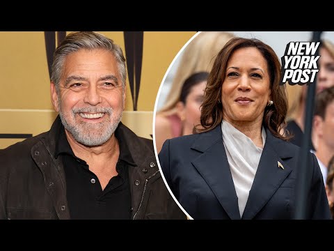 George Clooney endorses Kamala Harris, hails Biden for ‘saving democracy’