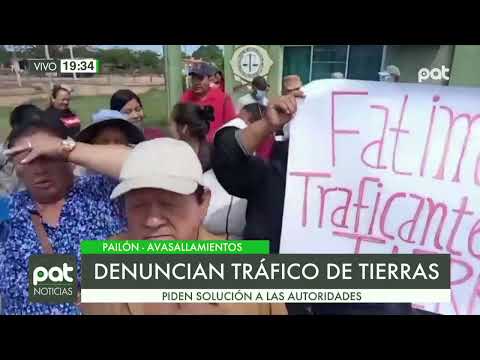 Dirigentes de la comunidad Pinto - Pailón denuncian presuntos avasallamientos