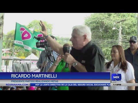 Ricardo Martinelli asegura que de llegar a ser Presidente, El Metro de Panamá llegará hasta Capira
