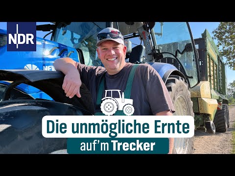 Wie kann Thomas Mais und Bohnen gemeinsam ernten? | Auf'm Trecker Folge 44 | NDR
