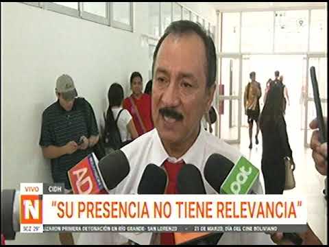 15032024 VICENTE CUELLAR PRESENCIA DE LA CIDH NO TIENE RELEVANCIA EN BOLIVIA UNO