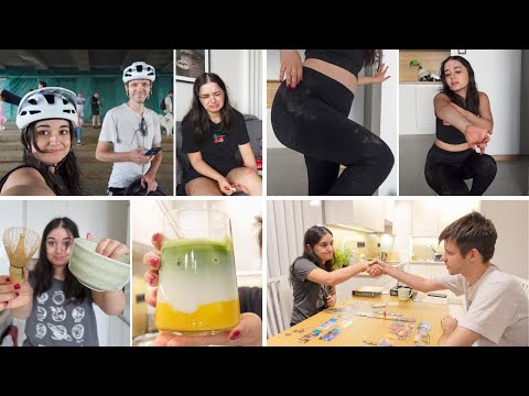 I FELL OFF MY BIKE 😩 | We're Making Matcha, I'm Crushing My Husband at Board Games (Say Mashallah...