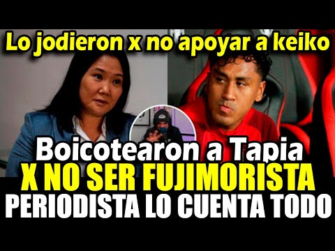 Coki Gonzalez asegura que FPF le 'cobra factura' a Renato Tapia por no apoyar a Keiko Fujimori
