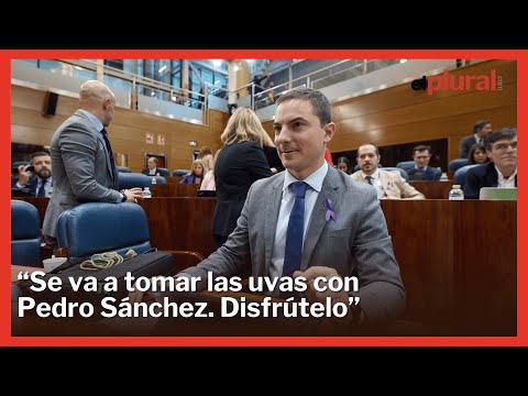 Lobato a Ayuso: Se va a tomar las uvas con Pedro Sánchez. Disfrútelo