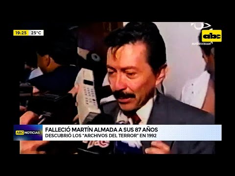 Falleció Martín Almada, el descubridor del Archivo del Terror