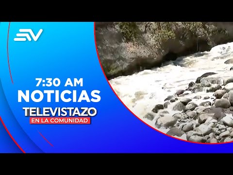 Río Machángara, con caudal bajo tras 46 días sin lluvia  | Televistazo | Ecuavisa