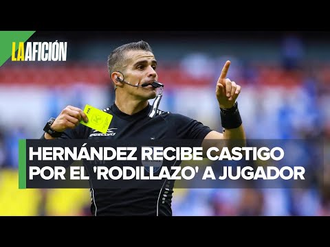 Castigo para árbitro Fernando Hernández, el segundo más severo en el futbol mexicano