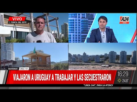Secuestraron a tres argentinas en Uruguay: habían viajado para trabajar
