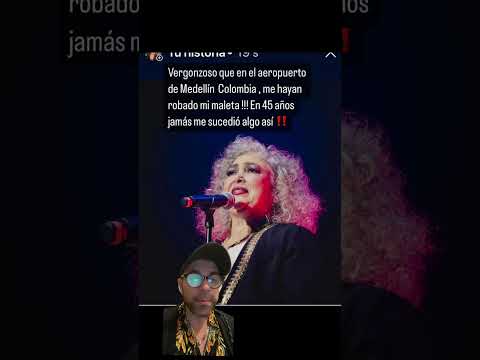 Le roban la maleta a la cantante Amanda Miguel en Colombia. ?