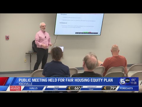 Public input helping Knoxville create a plan for fair housing