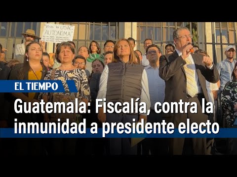 Fiscalía de Guatemala pedirá despojar de inmunidad al presidente electo Arévalo | El Tiempo