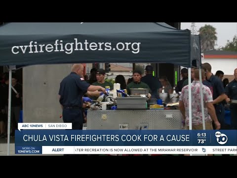 Chula Vista firefighters cooking breakfast to raise funds for fire victims