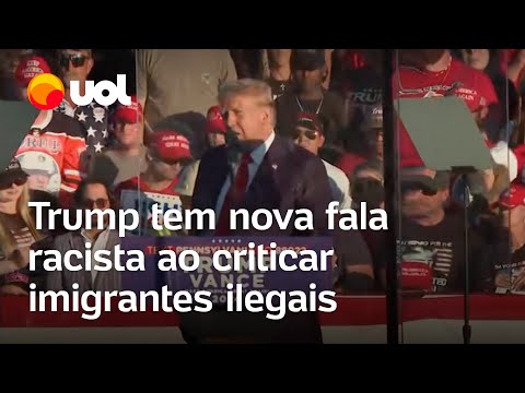 Trump fala em ‘genes ruins’ em fala racista sobre imigrantes ilegais nos EUA; veja vídeo