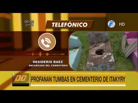 Profanan tumbas de angelitos en Alto Paraná