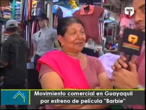 Movimiento comercial en Guayaquil por estreno de película Barbie