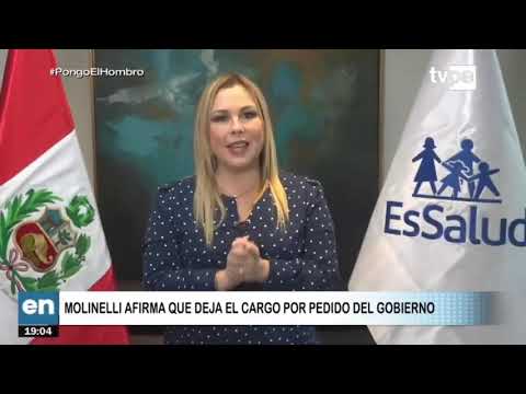Fiorella Molinelli renuncia al cargo de presidenta ejecutiva de EsSalud