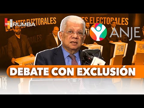 Me parece discriminatorio que haya un debate en el que hay exclusión de candidatos - Miguel Guerrero